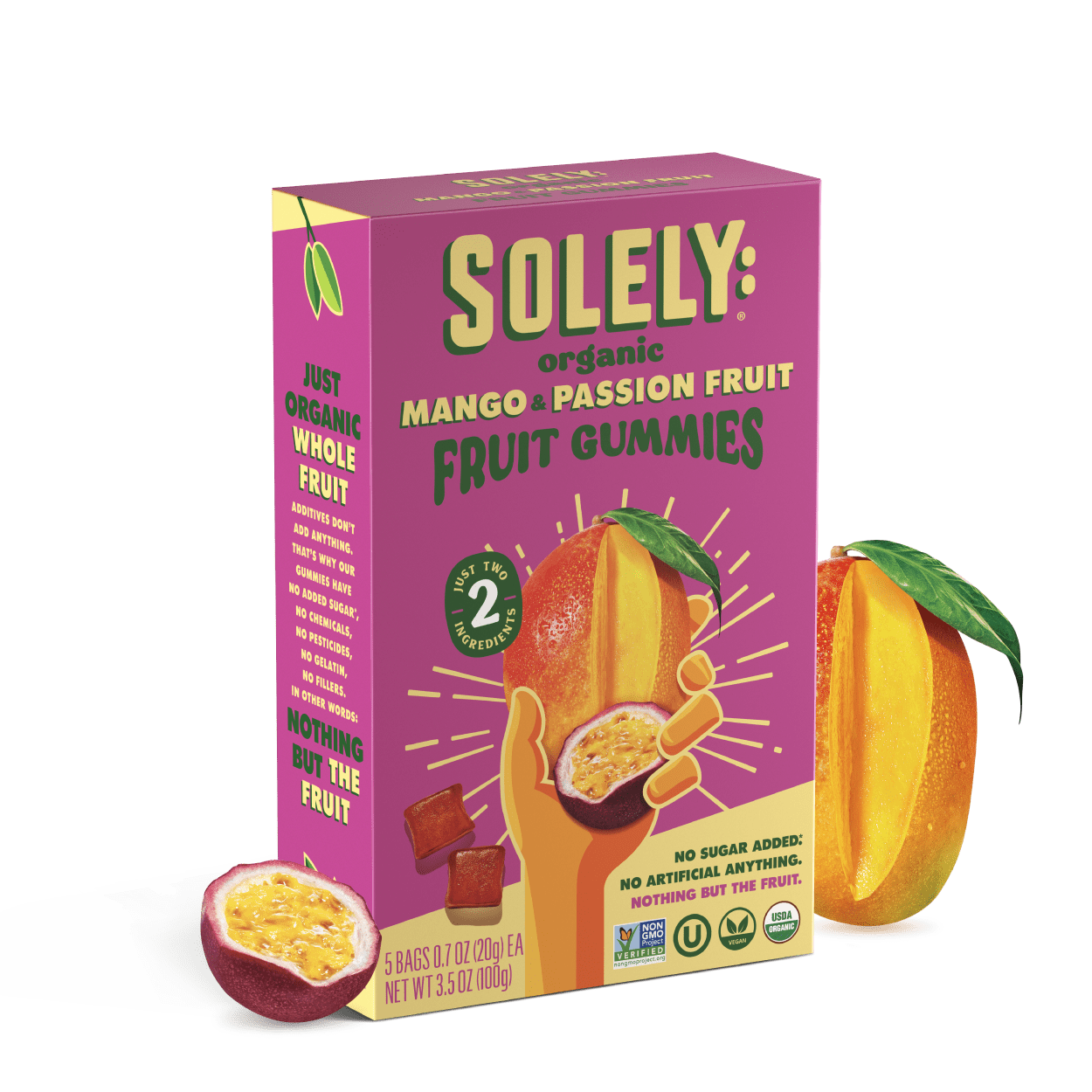 Organic Mango Passion Whole Fruit Gummies