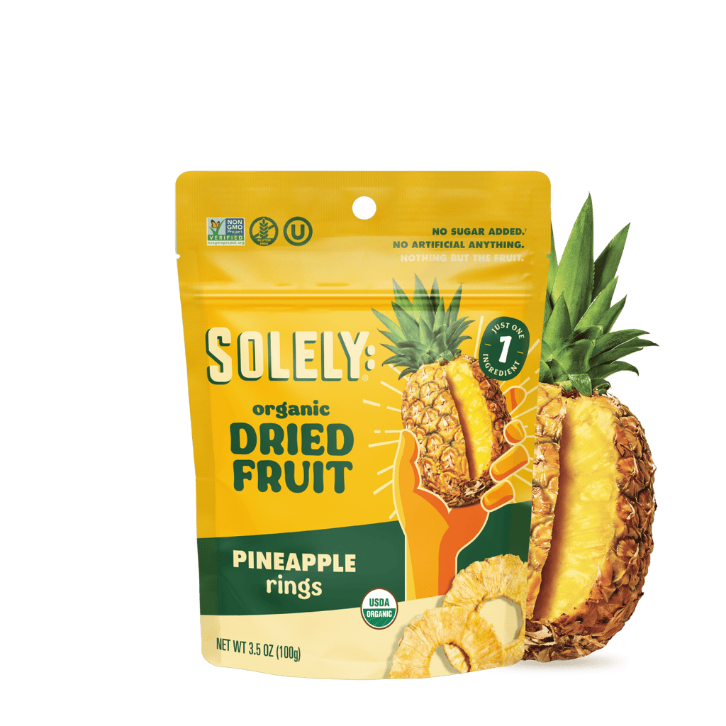 Organic Dried Pineapple Rings 3.5oz