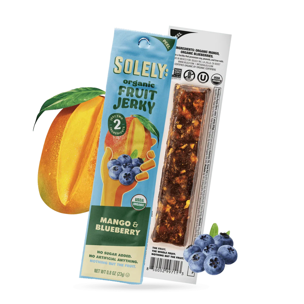 Organic Mango Blueberry Fruit Jerky