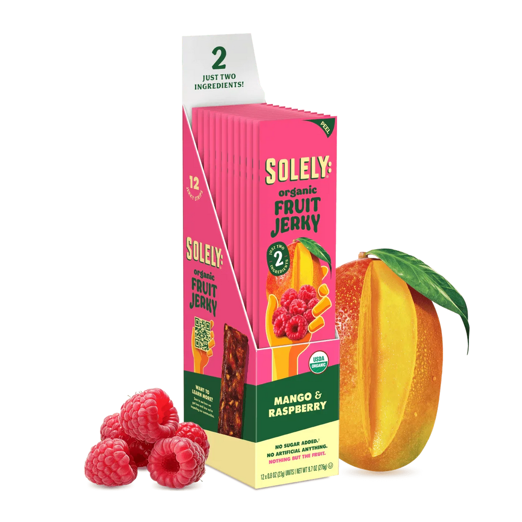 Organic Mango Raspberry Fruit Jerky