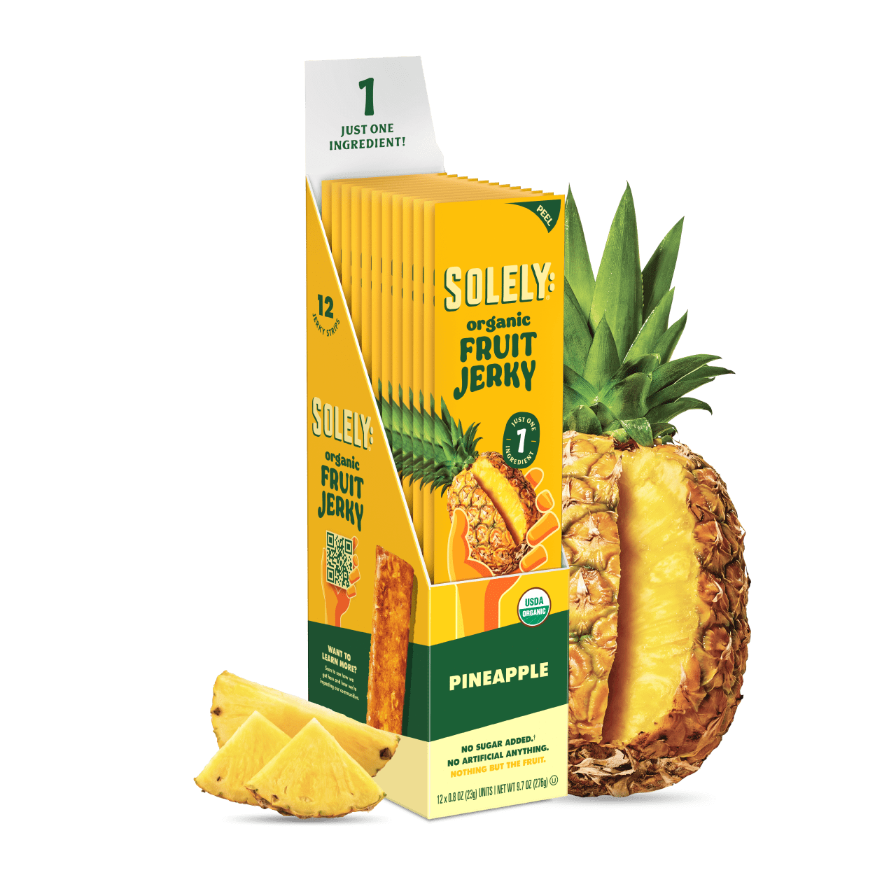 Organic Pineapple Fruit Jerky