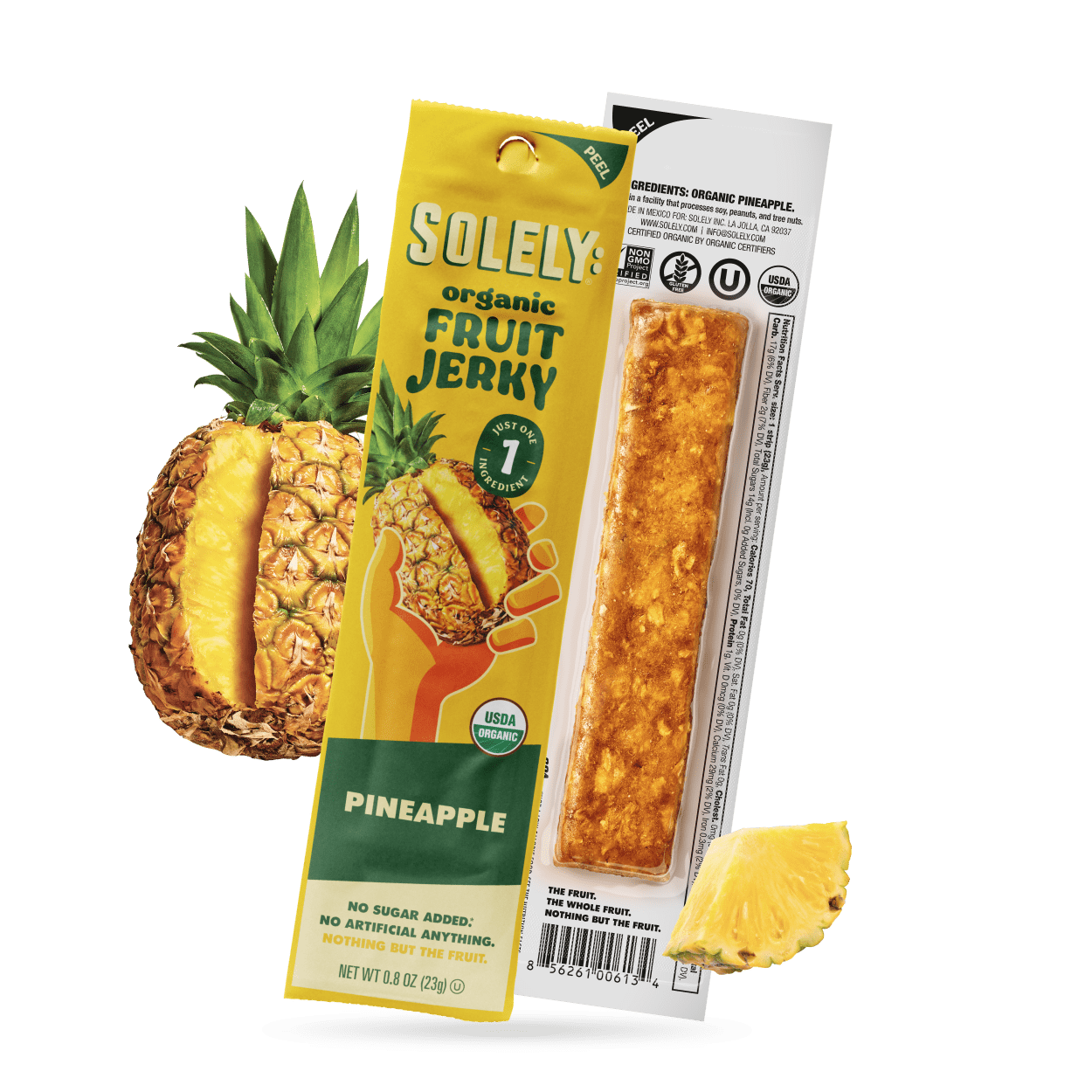 Organic Pineapple Fruit Jerky